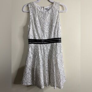 The Clothing Company Black and White Lace Dress